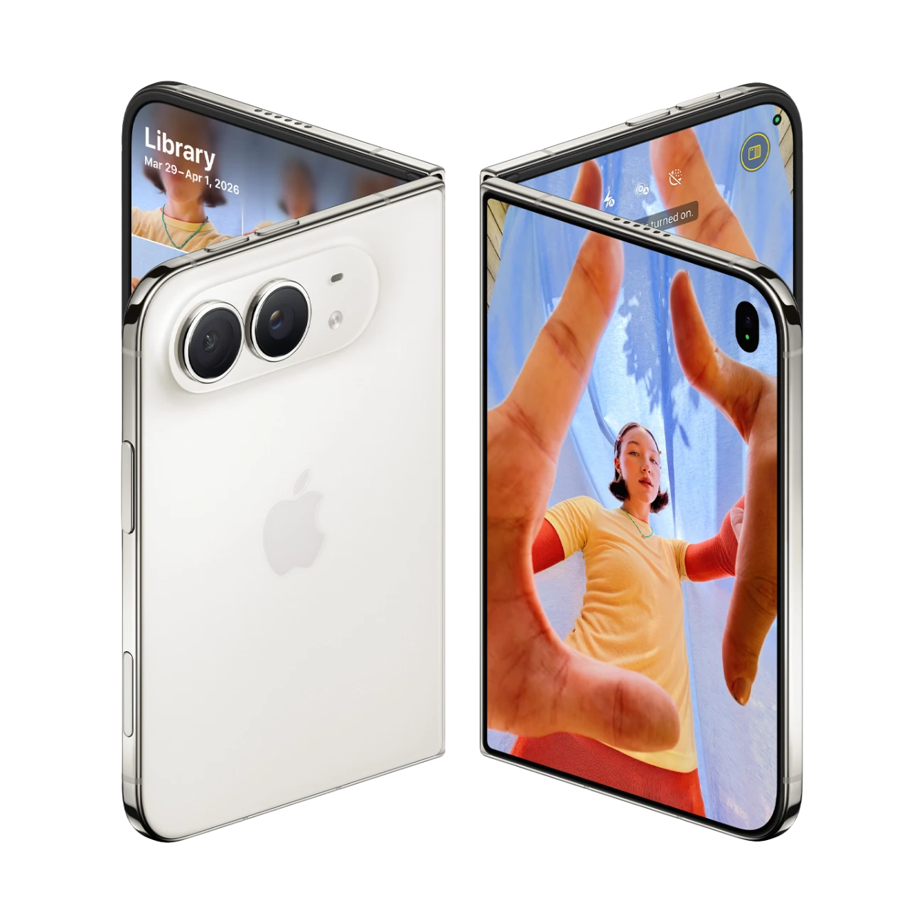 iPhone Duo en color Star White